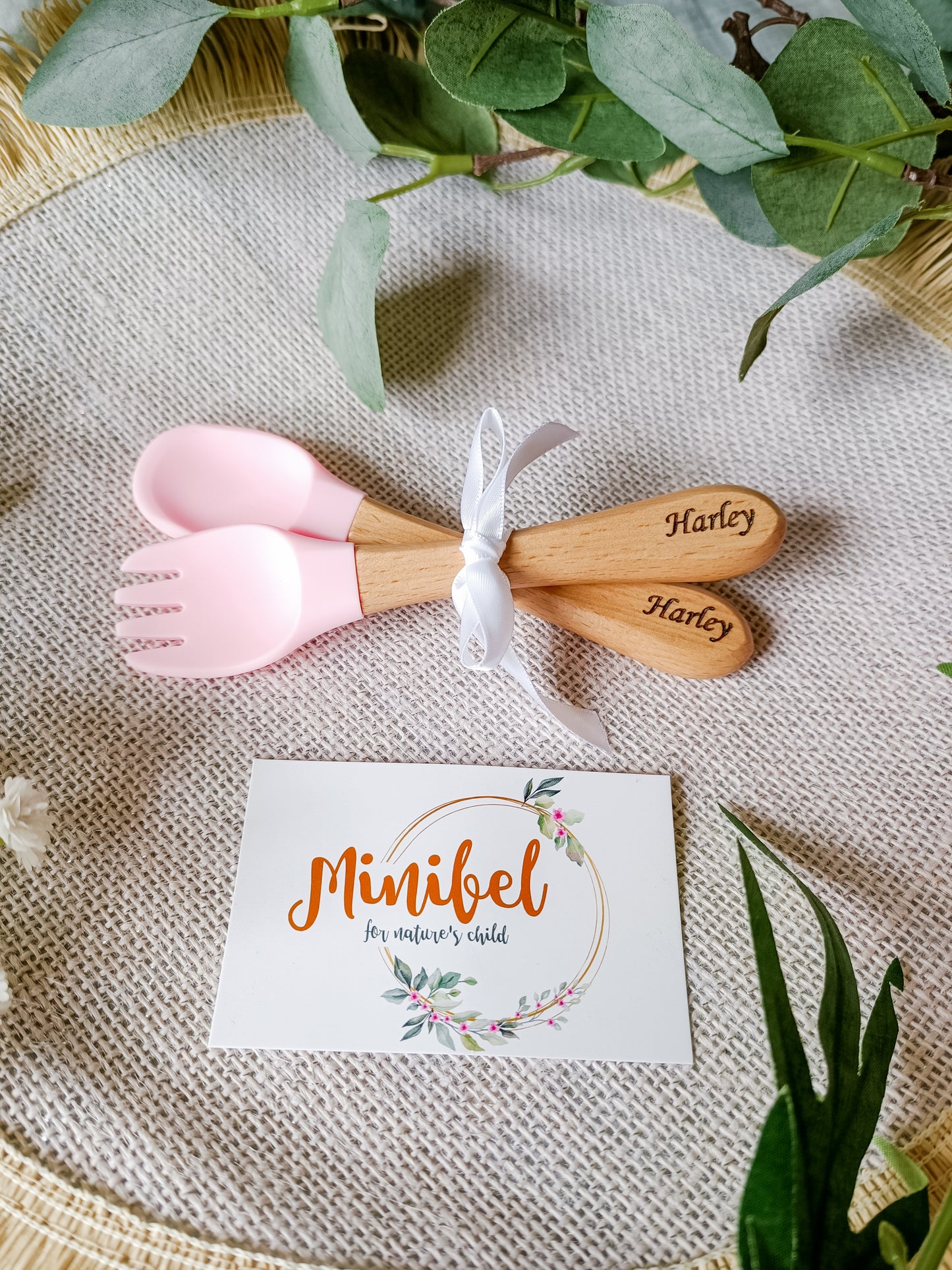 Personalised Baby Cutlery Set