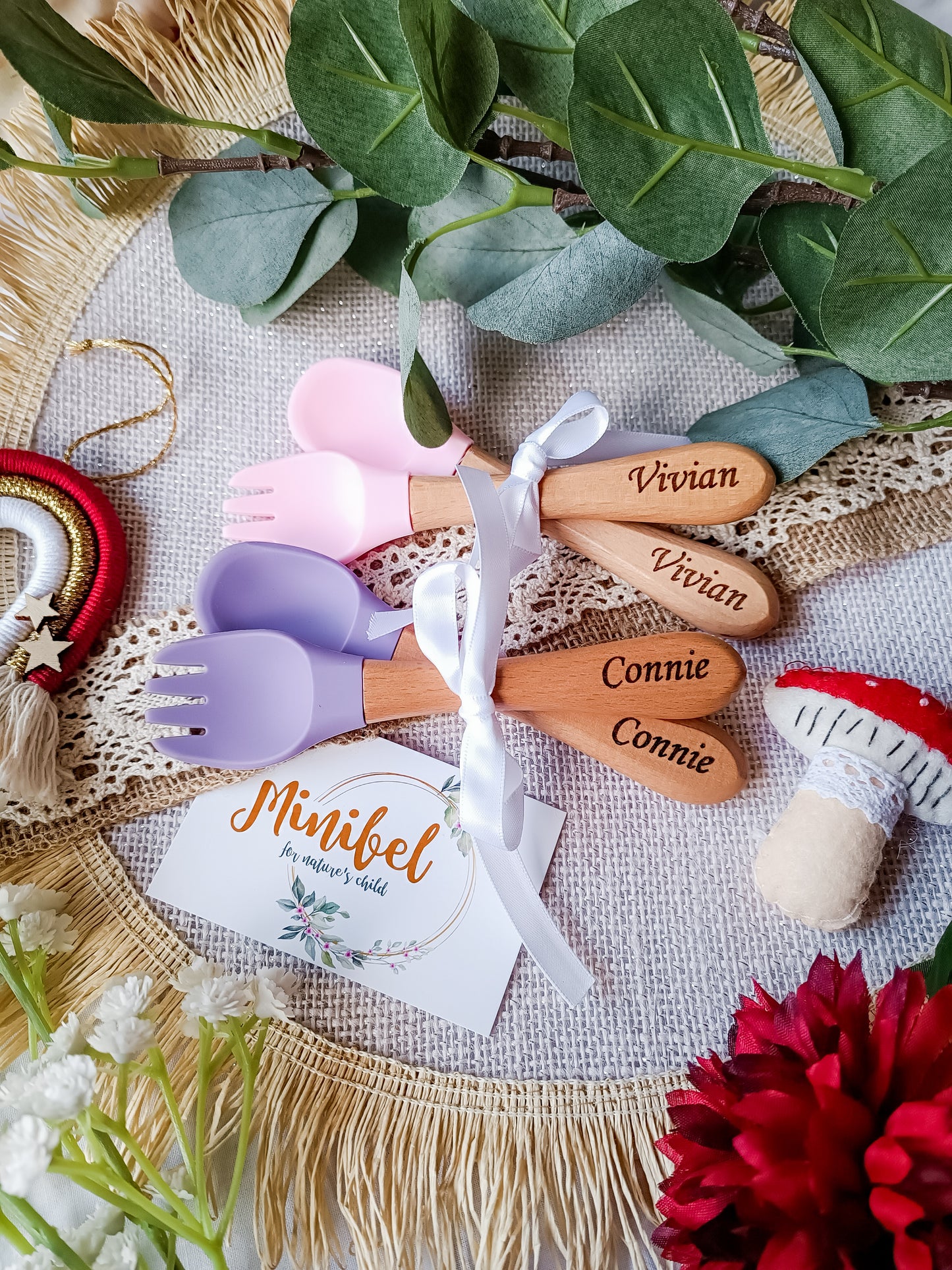 Personalised Baby Cutlery Set