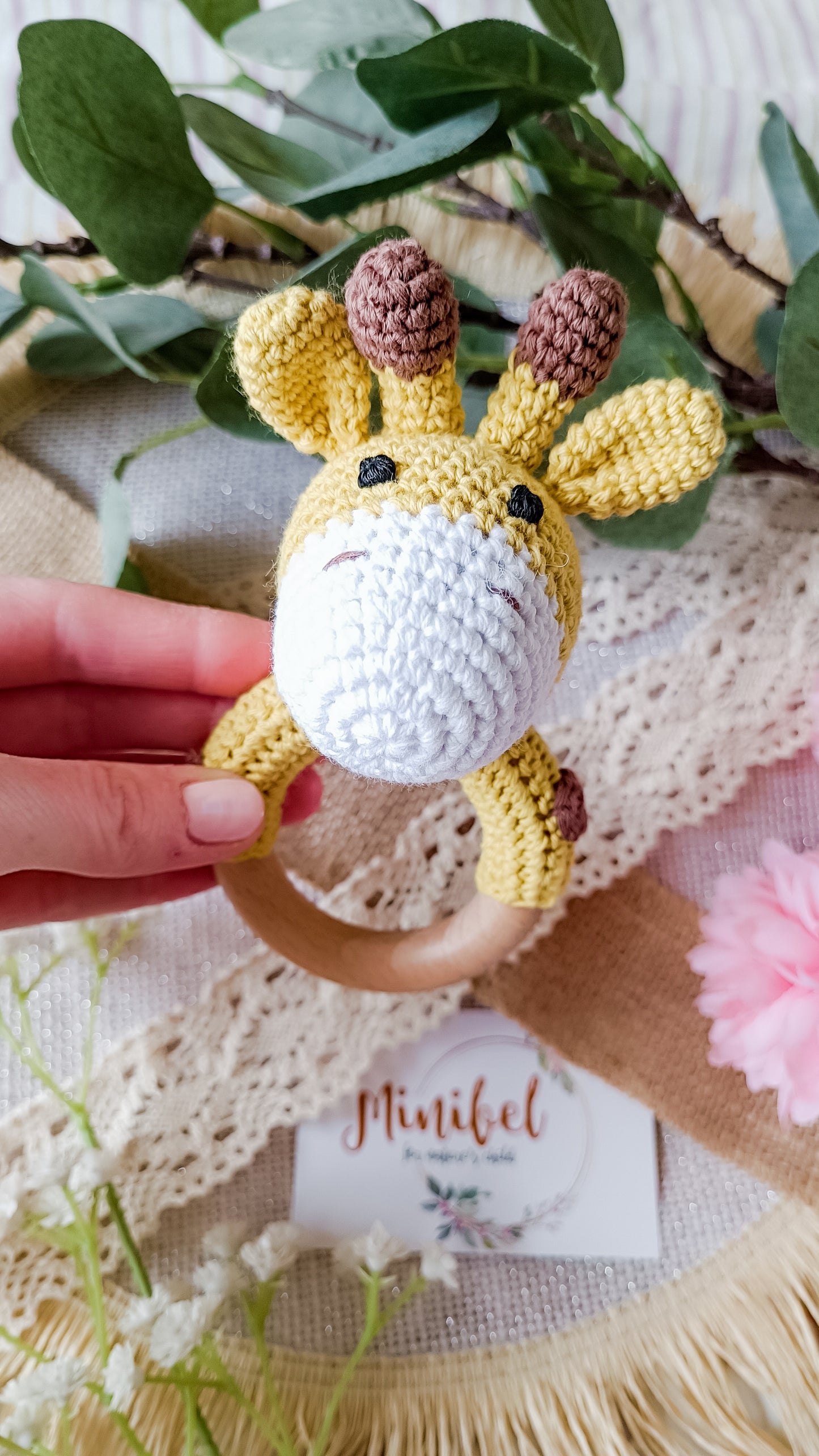 Crochet Jolly Giraffe Rattle