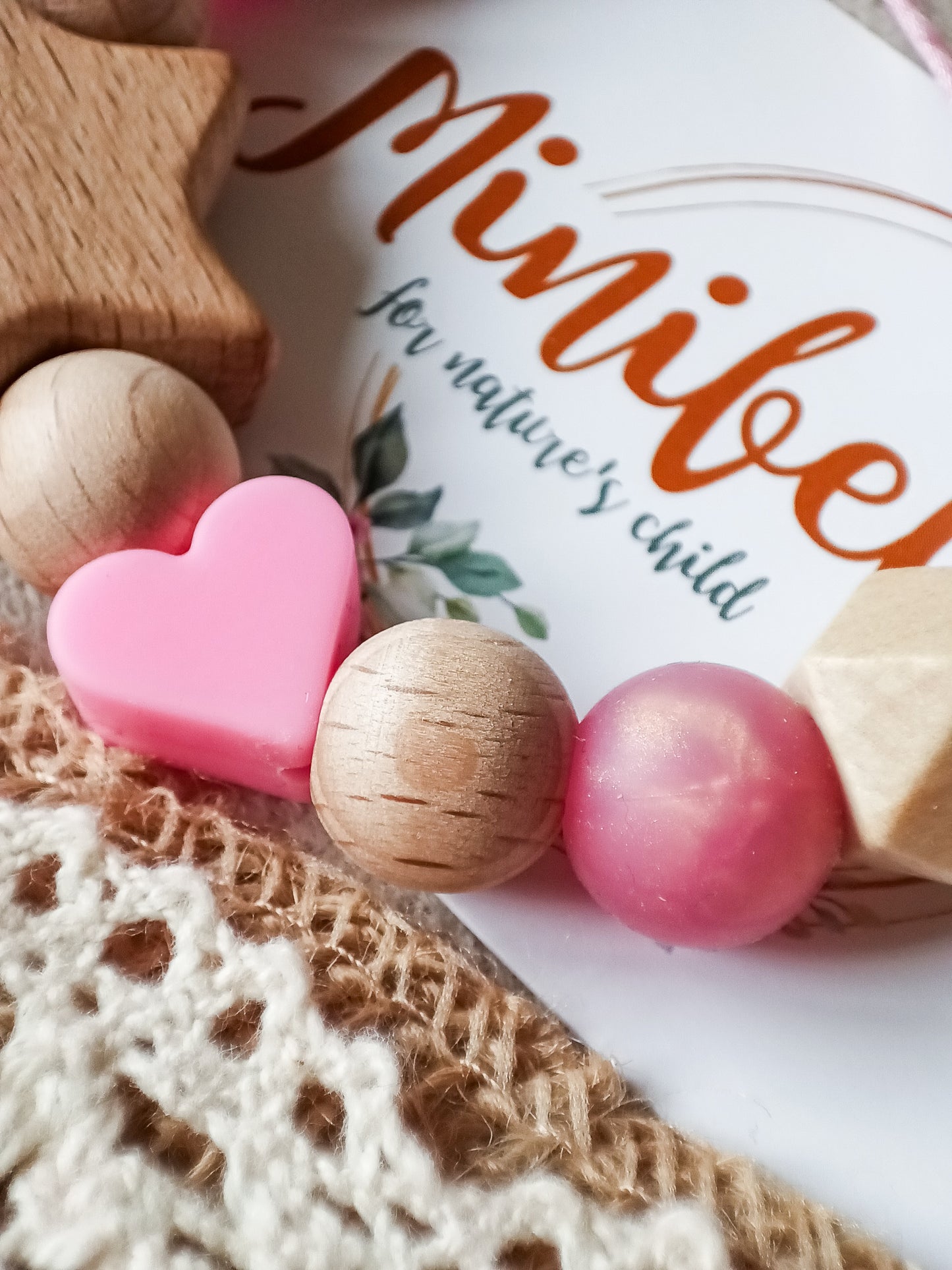 Little Heart Soother Clip