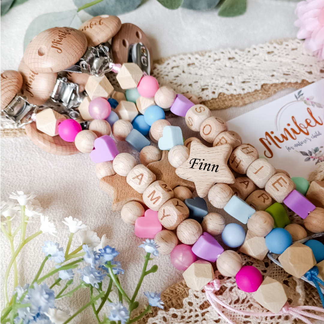 Little Heart Soother Clip