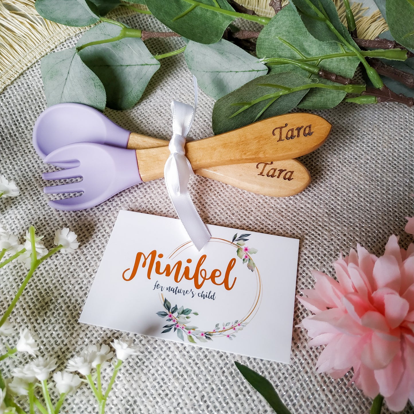 Personalised Baby Cutlery Set