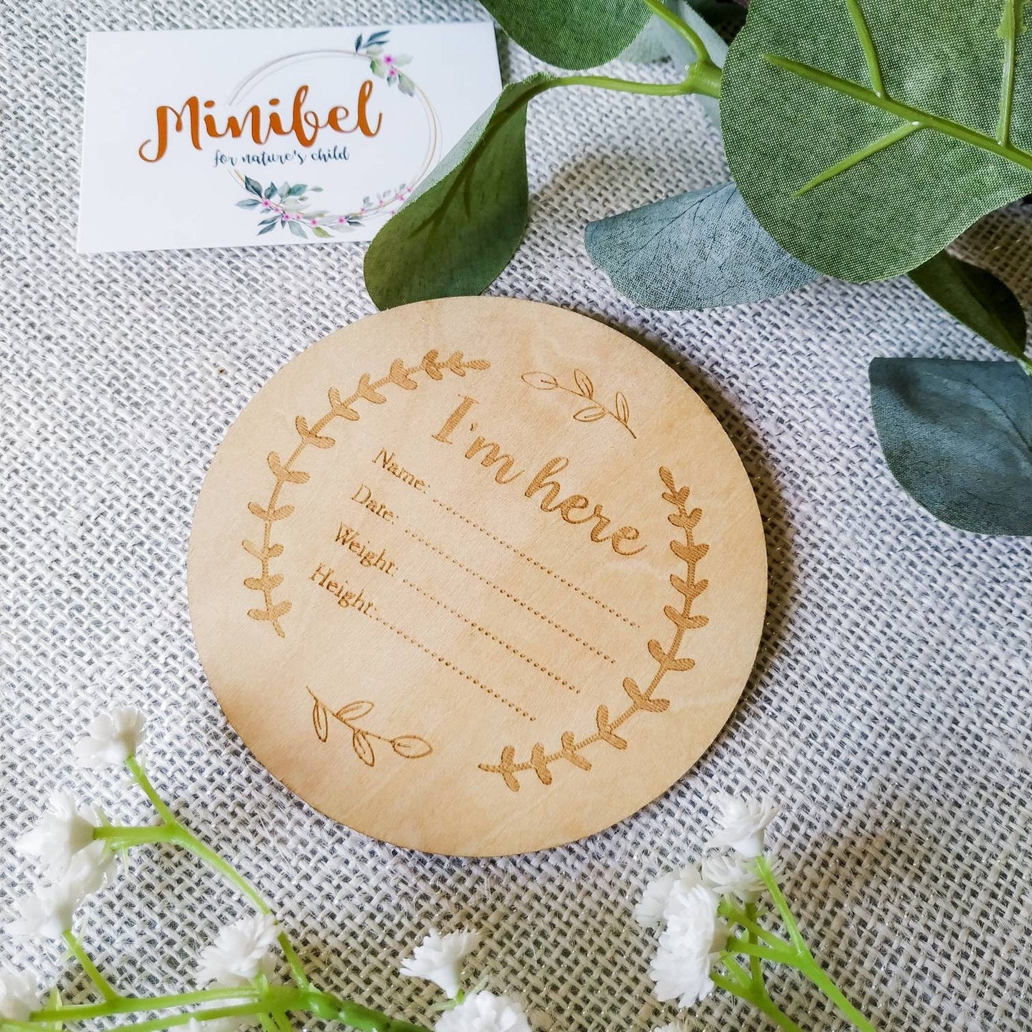 Hello World Baby Milestone Discs