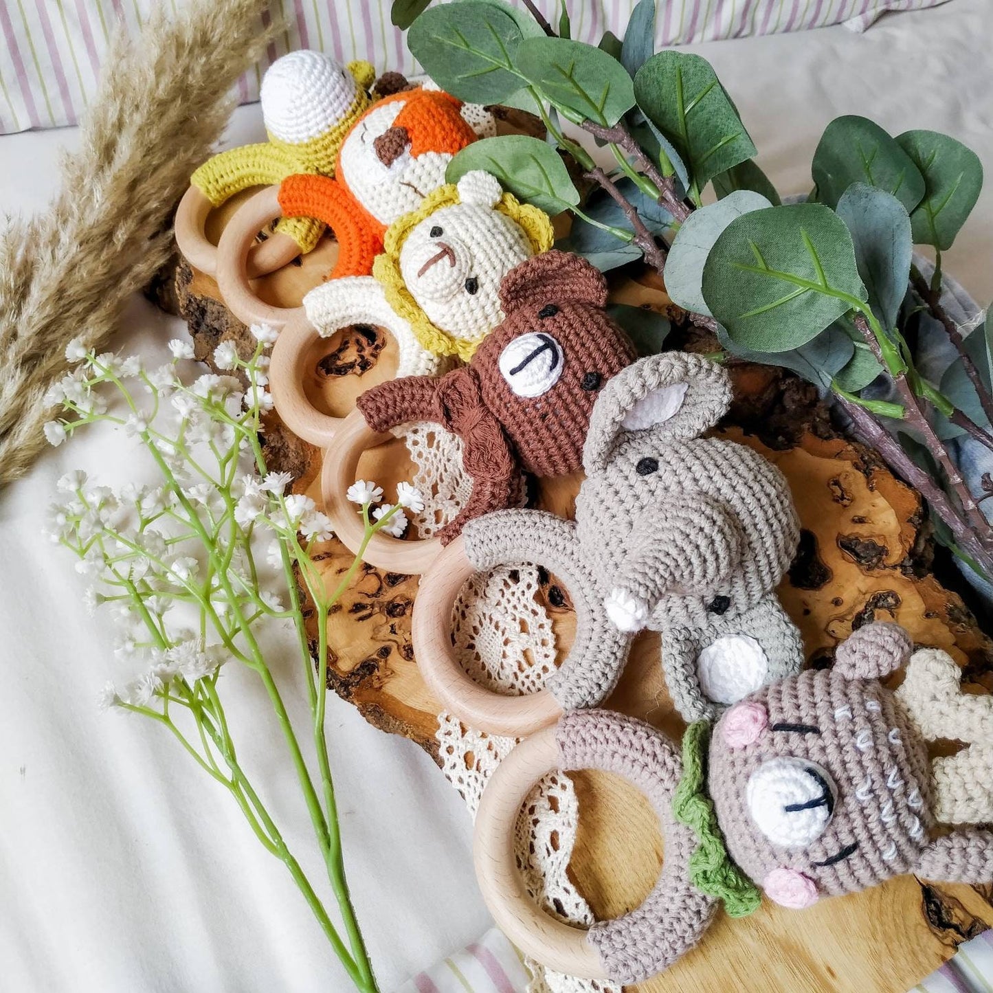 Crochet Little Lion Rattle