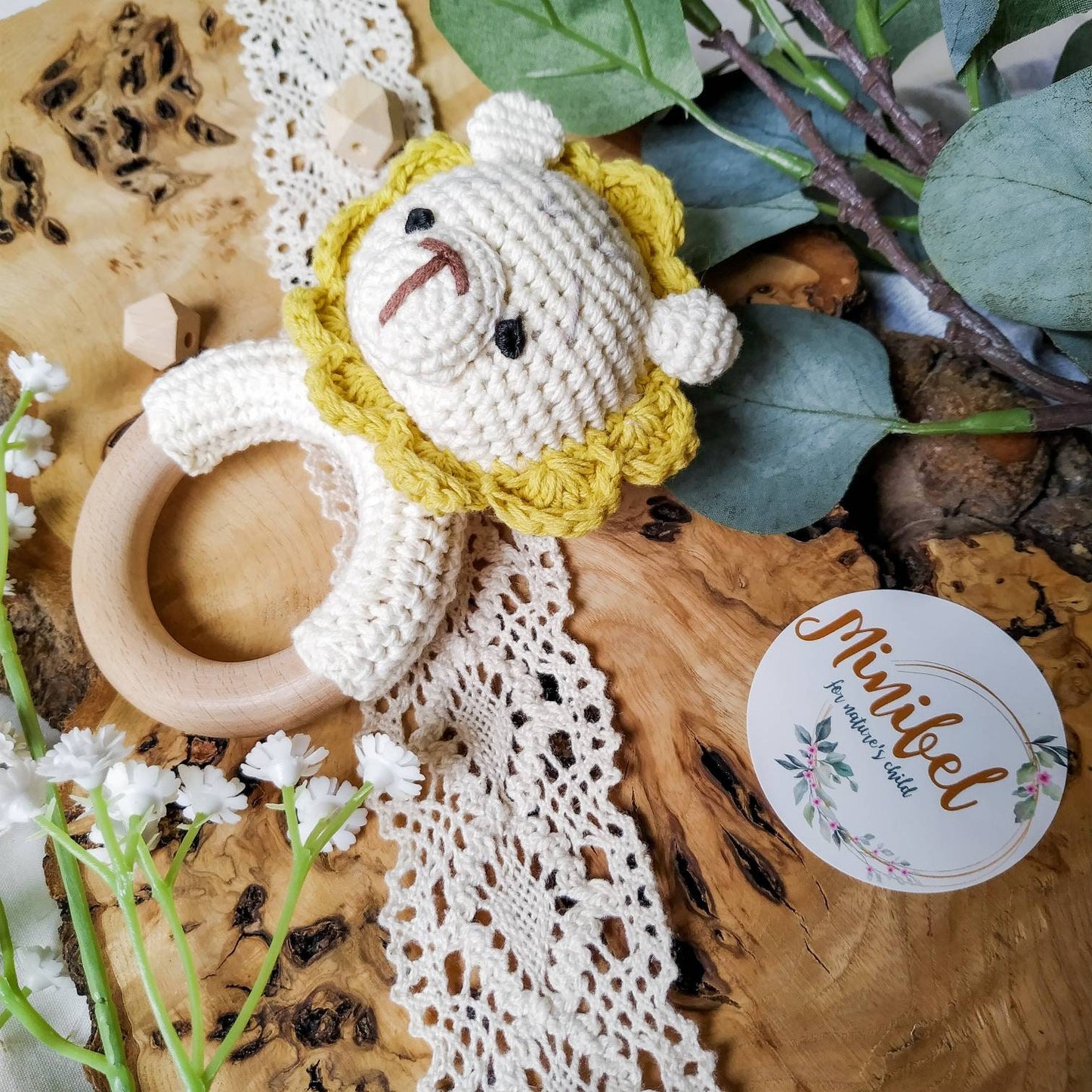 Crochet Little Lion Rattle