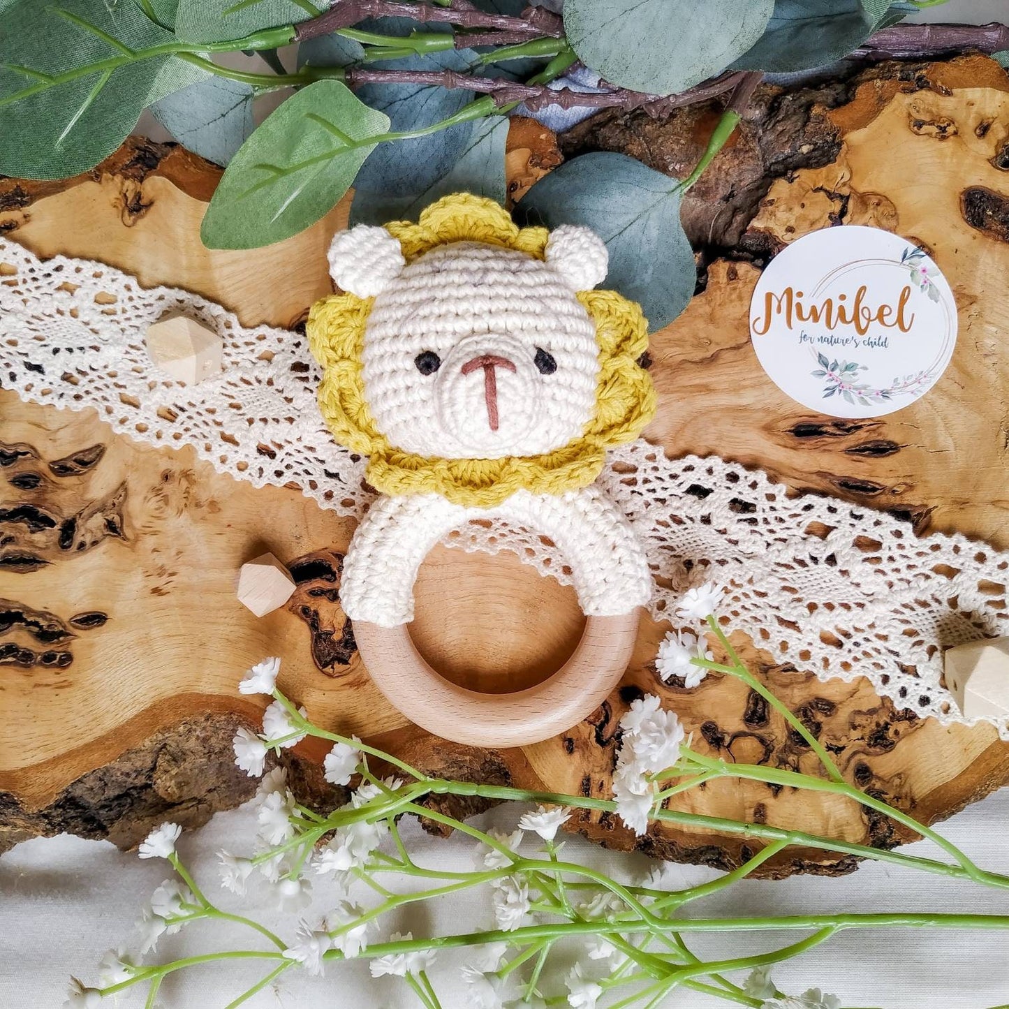 Crochet Little Lion Rattle