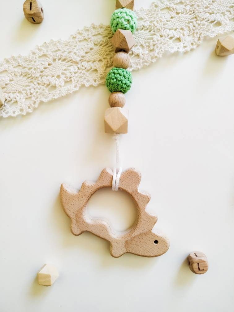 Personalised Wooden Stegosaurus Shape