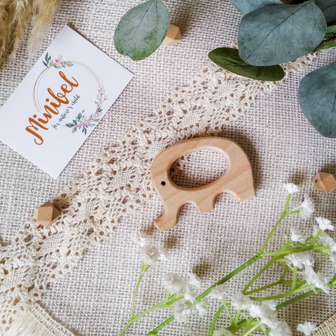 Personalised Elephant Wooden Shape