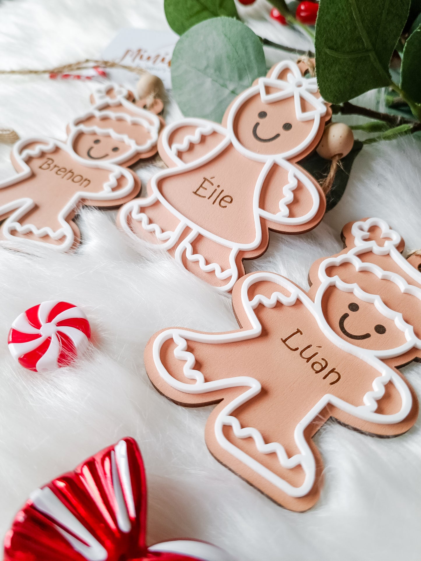 Gingerbread Boy/Girl Tree Decorations