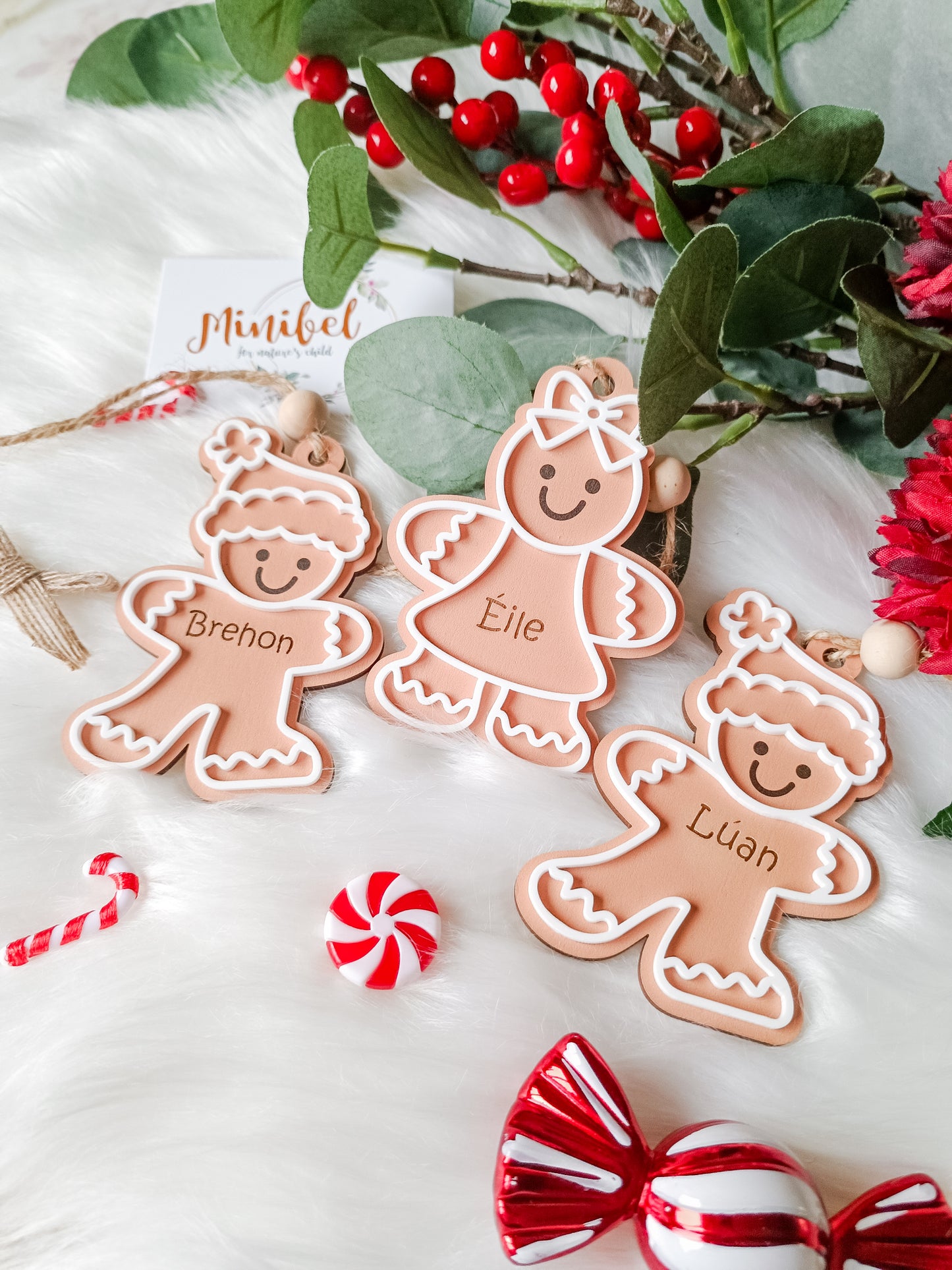 Gingerbread Boy/Girl Tree Decorations