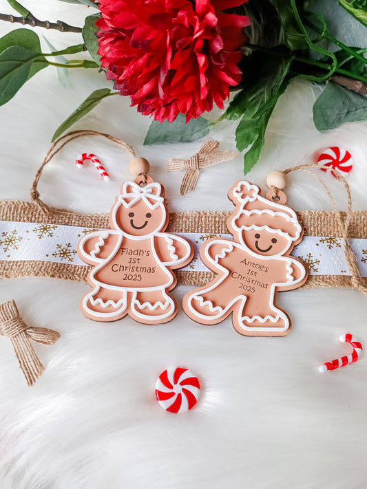1st Christmas Gingerbread Boy/Girl