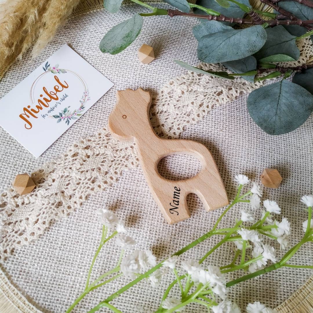 Personalised Giraffe Wooden Shape