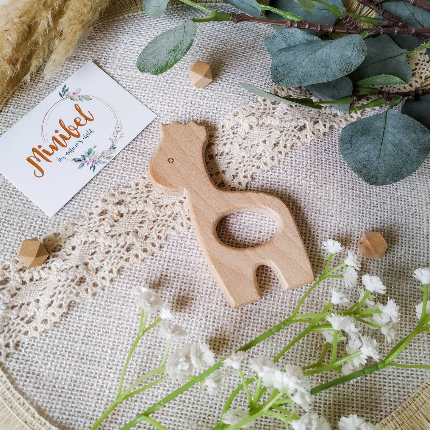 Personalised Giraffe Wooden Shape