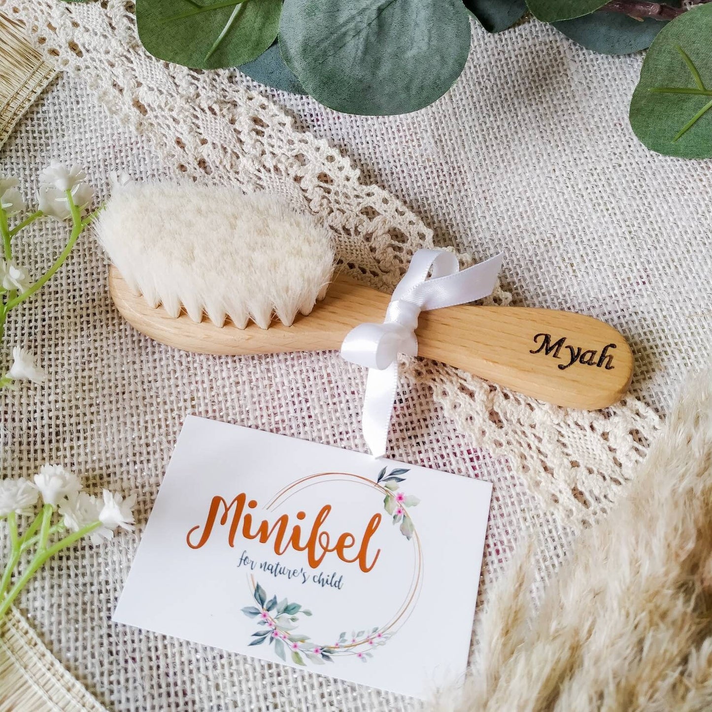 Personalised Baby Hair Brush