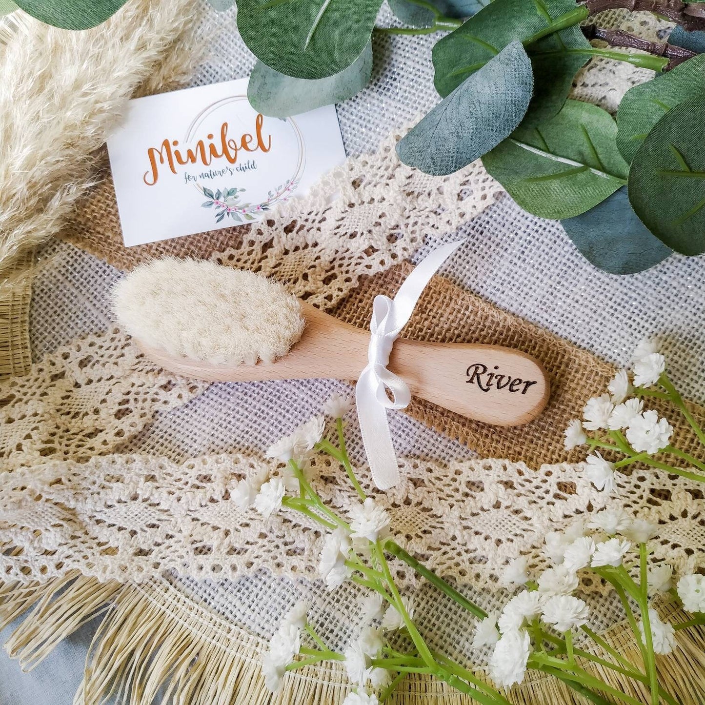 Personalised Baby Hair Brush