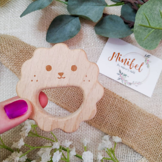 Personalised Bear / Lion Wooden Shapes