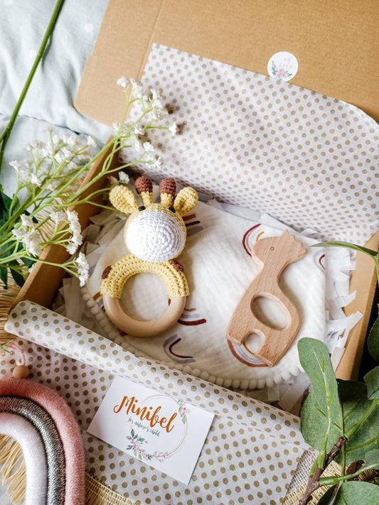 Jolly Giraffe Baby Gift Set