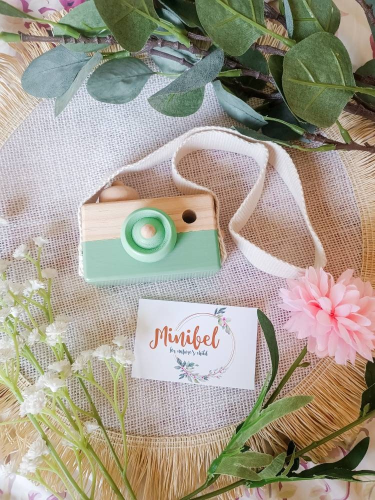 Personalised Wooden Toy Camera