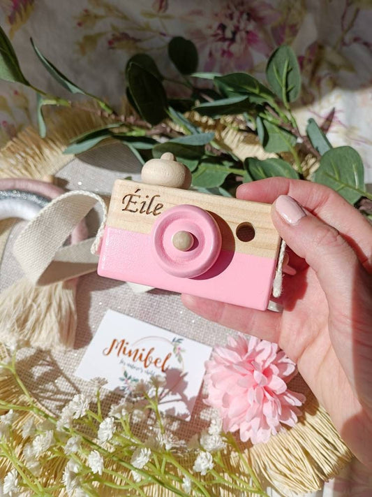 Personalised Wooden Toy Camera
